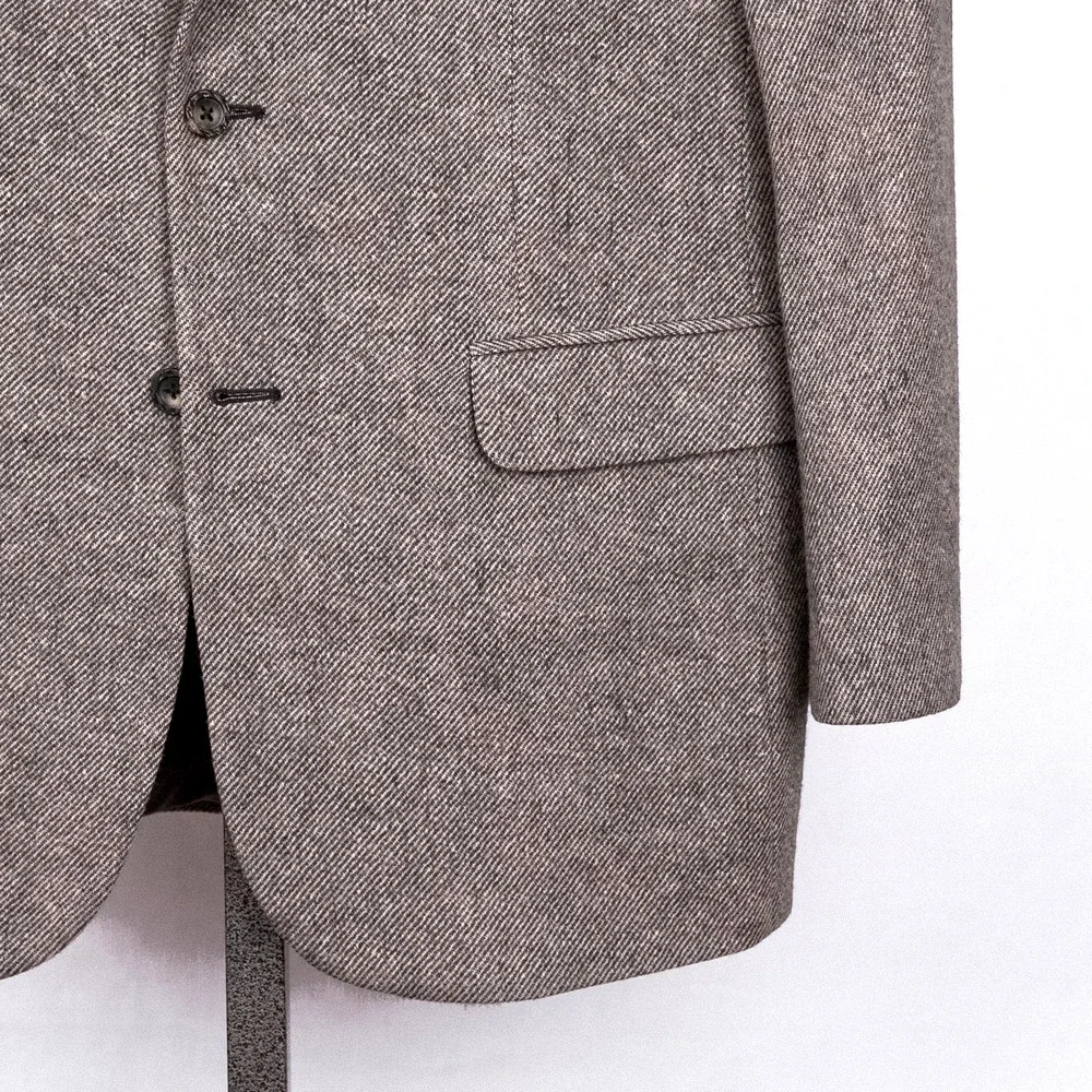 Stafford Classic Men's Lambswool Blazer w/ Elbow Patches Size 42R Career Office